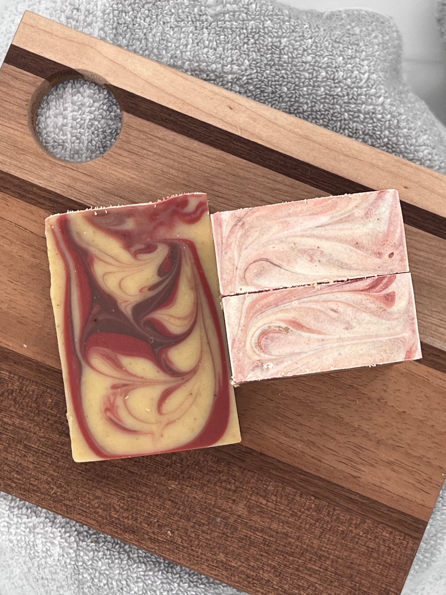 Autumn Blaze Tallow + Goat Milk Bath Soap