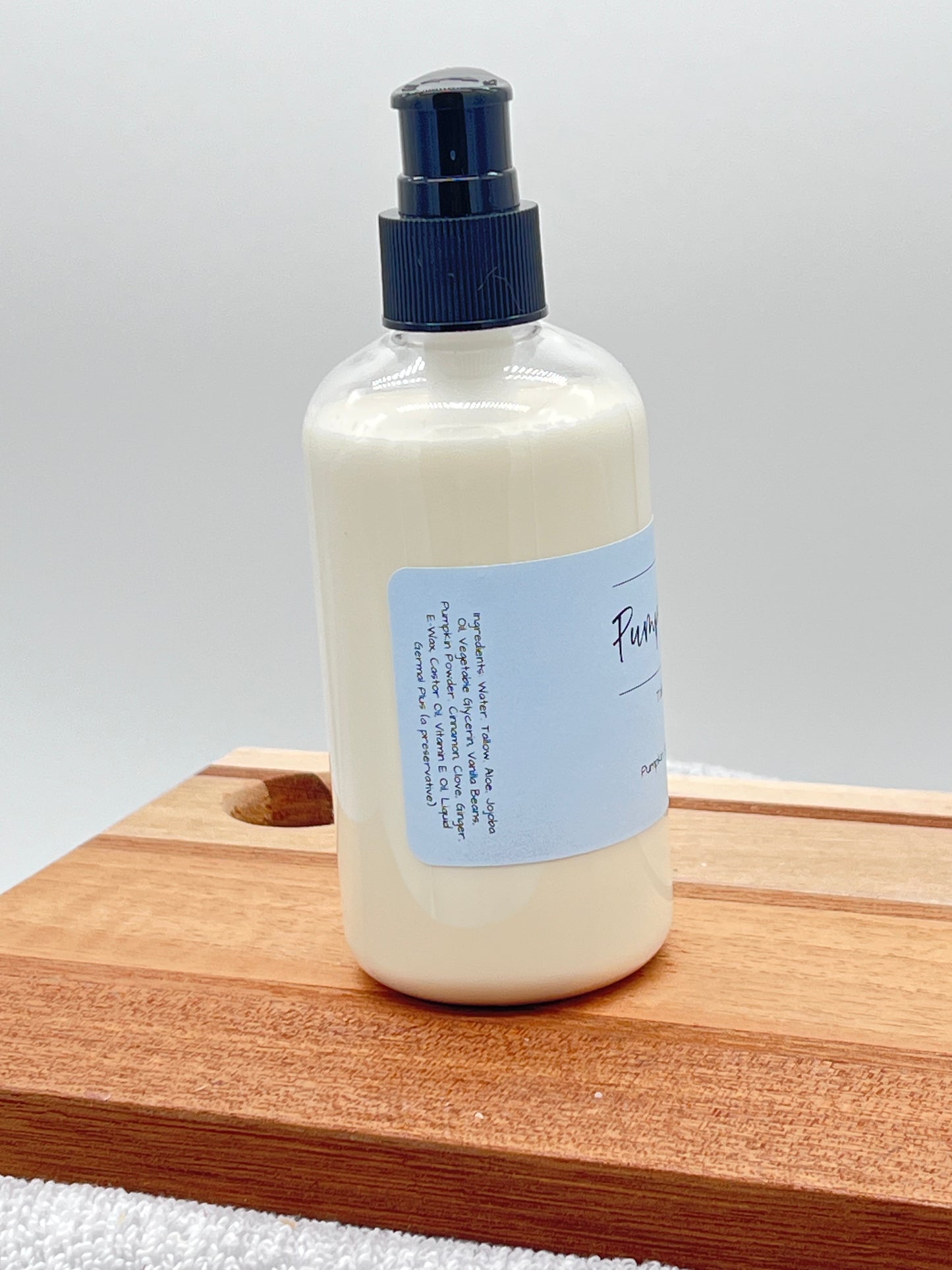 Pumpkin Pie Infused Tallow Lotion