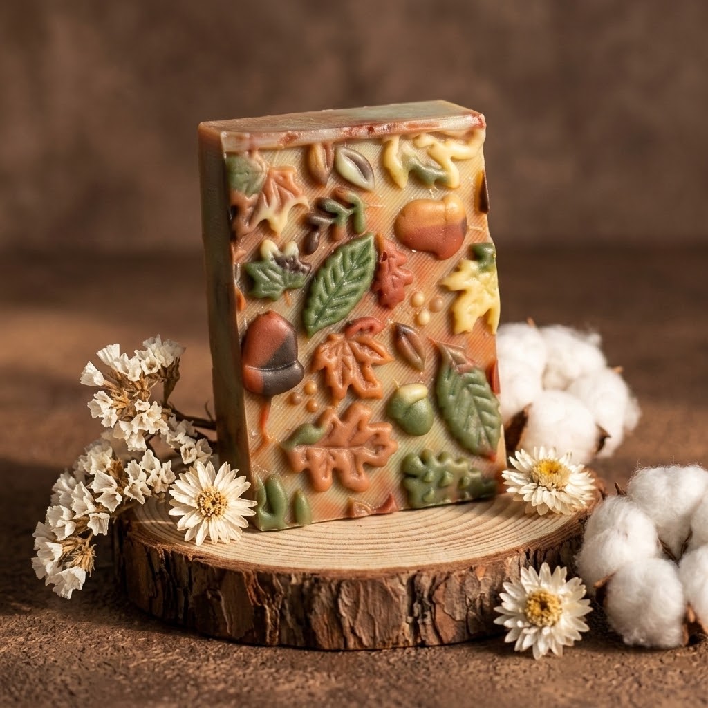 Fall Leaves Coconut Milk Bath Soap
