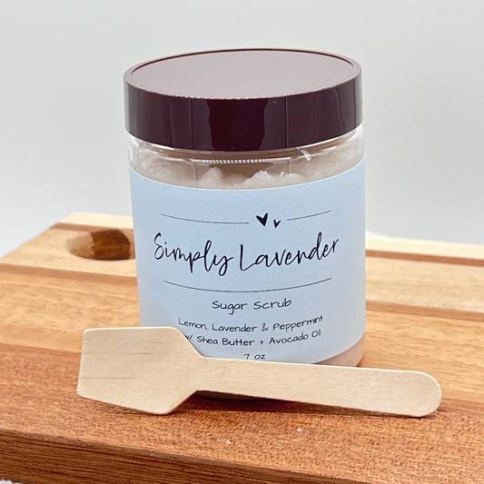 Simply Lavender Sugar Scrub