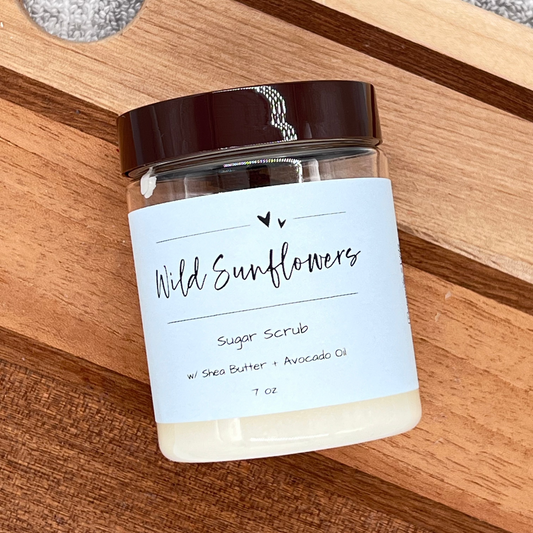 Wild Sunflowers Sugar Scrub