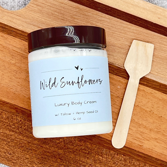 Wild Sunflowers Luxury Body Cream