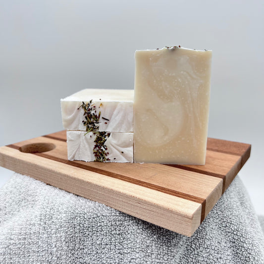 Winter White Coconut Milk Bath Soap