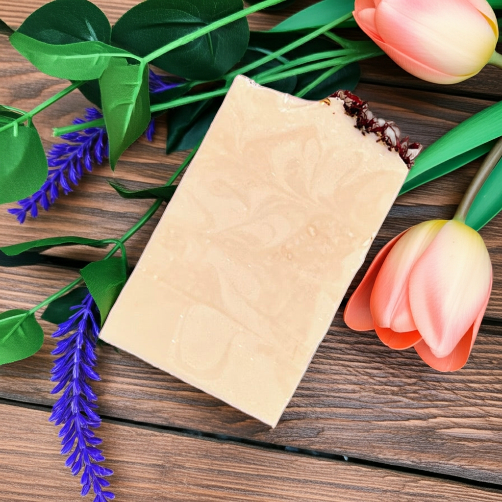 Peach Petals Coconut & Aloe Soap